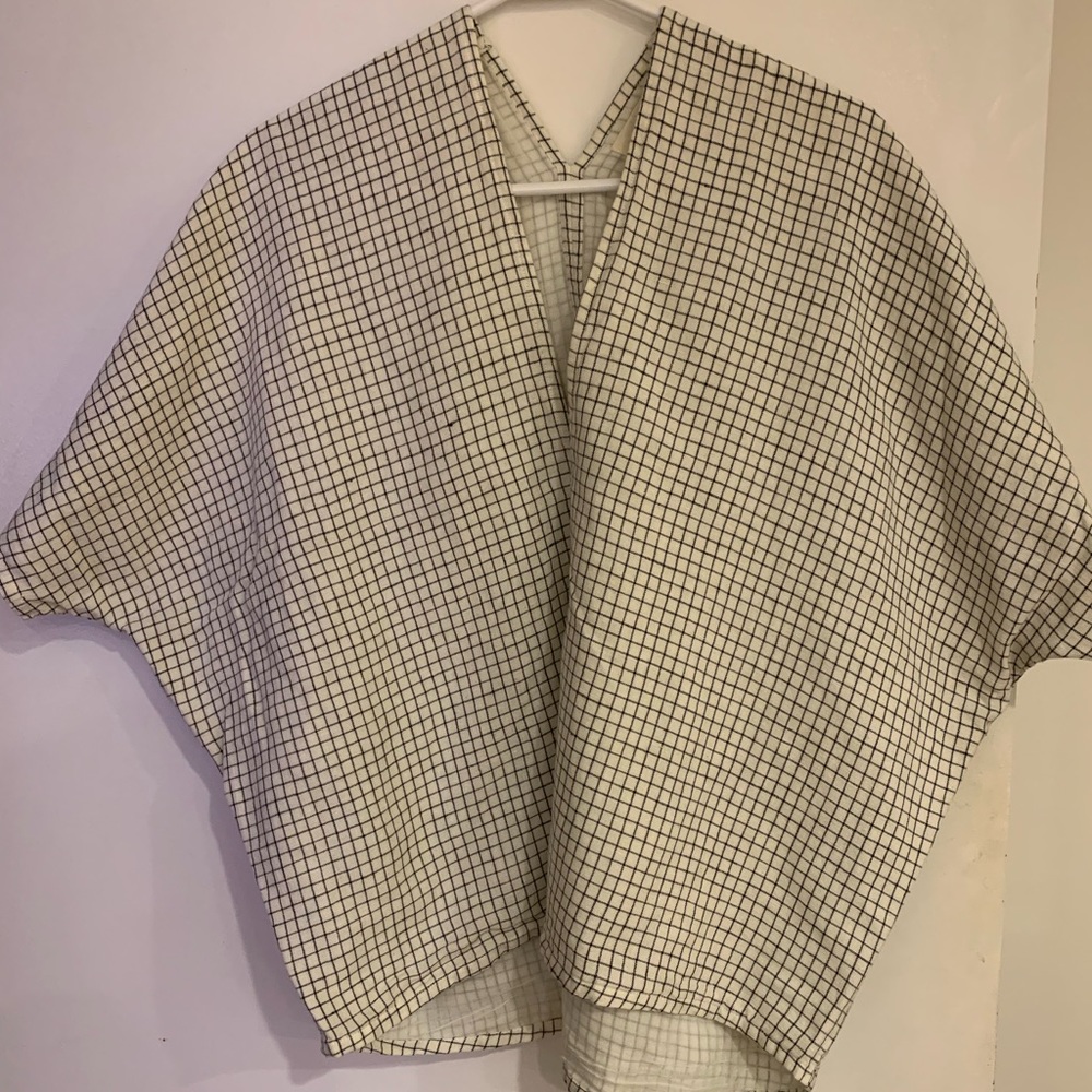 NWOT Cotton-linen oversized tunic top Laude the Label xsmall/small.